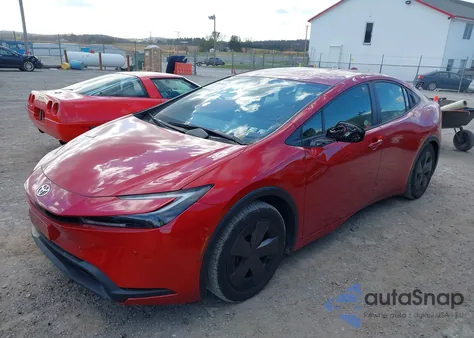 2023 Toyota Prius Le from USA, damaged, VIN JTDACAAU9P3012420